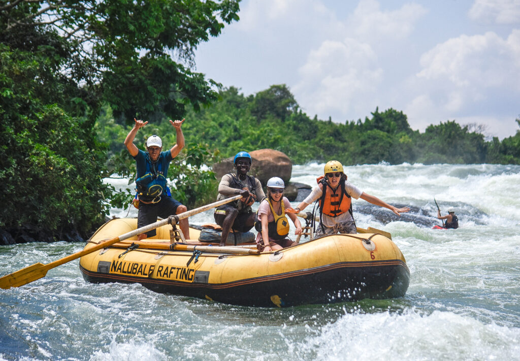 Rafting in Jinja Uganda