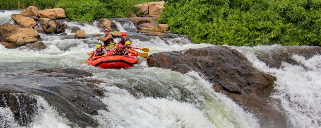 White water Rafting on Nile River Jinja