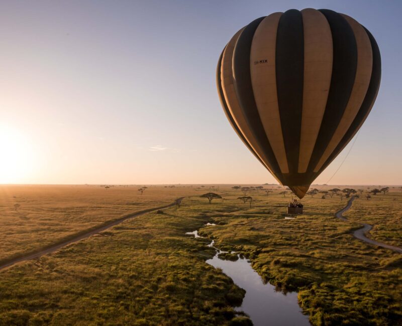 Can I Do a Hot Air Balloon Safari in Serengeti?